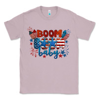 Lilac boom boom baby 4th of july Classic Tee - BarkalooDesign