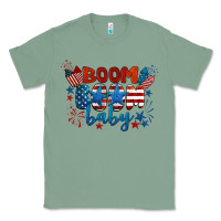 Sage boom boom baby 4th of july Classic Tee - BarkalooDesign