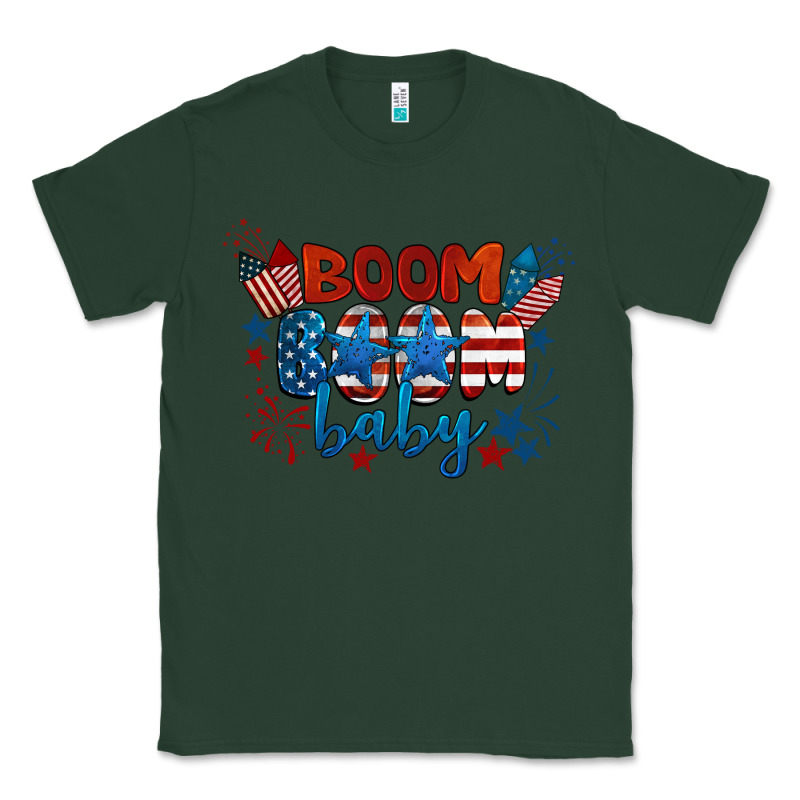 Boom Boom Baby 4th Of July Classic Tee by BarkalooDesign | Teevron