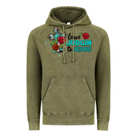Leave Judgin To Jesus Vintage Hoodie | Teevron