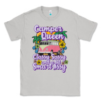 Moon Dust camp camping camper queen classy sassy and a bit smart assycamper camp Classic Tee - linhVisuals