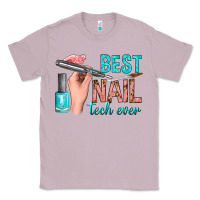 Lilac best nail tech ever bbs Classic Tee - BundleAndBundleShop