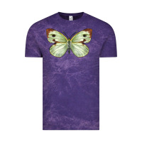 Cloud Purple Cabbage Butterfly Vintage Tee - LillyAllenDesigns