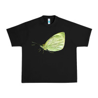 Black Cabbage White Butterfly Urban Heavy Tee - LillyAllenDesigns