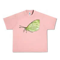 Salmon Cabbage White Butterfly Urban Heavy Tee - LillyAllenDesigns