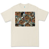 Bone Dog Pattern Premium Tee - CowhideDigitalArt