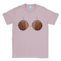 Lilac coconut bra easy adult halloween tiki party costume t shirt Classic Tee - linhVisuals