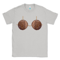 Moon Dust coconut bra easy adult halloween tiki party costume t shirt Classic Tee - linhVisuals