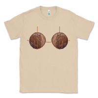 Mushroom coconut bra easy adult halloween tiki party costume t shirt Classic Tee - linhVisuals
