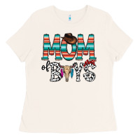 Bone mom of boys Ladies Tee - CowhideDigitalArt