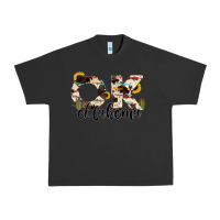 Pigment Black oklahoma state cowhide serape cactus Urban Heavy Tee - RanaPortraitStore