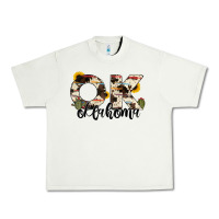 Pistachio oklahoma state cowhide serape cactus Urban Heavy Tee - RanaPortraitStore