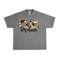 Tornado oklahoma state cowhide serape cactus Urban Heavy Tee - RanaPortraitStore