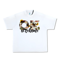 White oklahoma state cowhide serape cactus Urban Heavy Tee - RanaPortraitStore