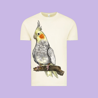 Cocktail Parrot Vintage Tee Designed By Lillyallendesigns