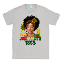 Moon Dust juneteenth 1865 black woman Classic Tee - FaDigitalArtStudio