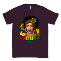 Plum juneteenth 1865 black woman Classic Tee - FaDigitalArtStudio