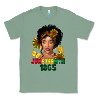 Sage juneteenth 1865 black woman Classic Tee - FaDigitalArtStudio