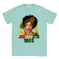 Juneteenth 1865 Black Woman Classic Tee | Teevron