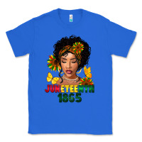 True Royal juneteenth 1865 black woman Classic Tee - FaDigitalArtStudio