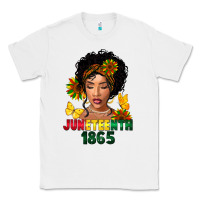 White juneteenth 1865 black woman Classic Tee - FaDigitalArtStudio