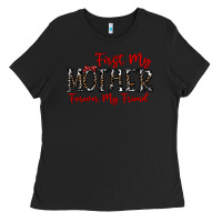 Black first my mother forever my friend Ladies Tee - CowhideDigitalArt