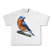 Lunar Rock Eastern Bluebird Urban Heavy Tee - LillyAllenDesigns