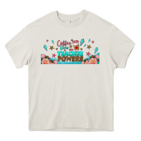 Cream coffe gives me teacher powers libbey glass Heavy Core Tee - BundleAndBundleShop