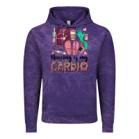 Cloud Purple nursing is my cardio Vintage Hoodie - BarkalooDesign