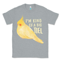 Heather Grey cockatiel t  shirt i’m kind of a big tiel t  shirt Classic Tee - linhVisuals
