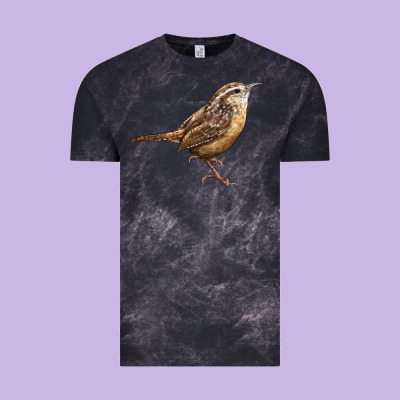 Ccarolina Wren Vintage Tee Designed By Lillyallendesigns