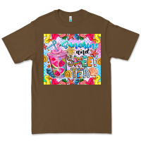 Cacao summer vibes with sweet tea Premium Tee - CowhideDigitalArt