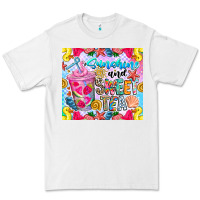 White summer vibes with sweet tea Premium Tee - CowhideDigitalArt