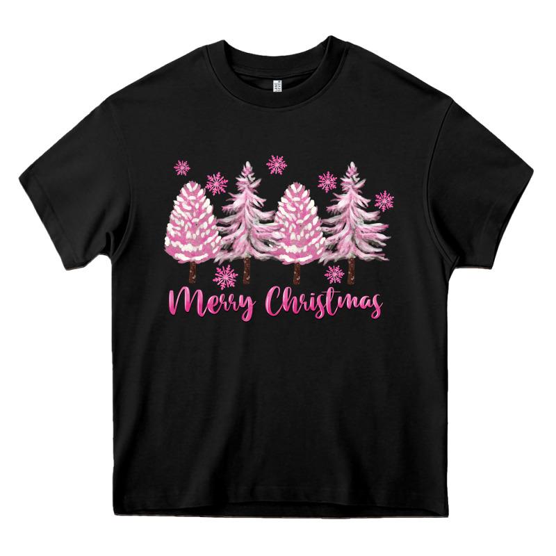 Merry Christmas Trees Heavy Core Tee by FaDigitalArtStudio | Teevron