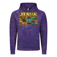 Cloud Purple jesus the way the truth the life Vintage Hoodie - BarkalooDesign