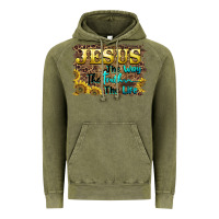 Vintage Olive jesus the way the truth the life Vintage Hoodie - BarkalooDesign