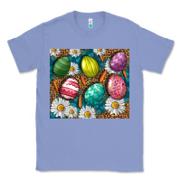 Colony Blue Easter Eggs Tumbler Classic Tee - BundleAndBundleShop