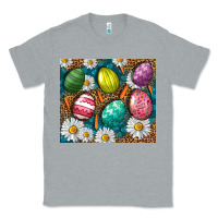Heather Grey Easter Eggs Tumbler Classic Tee - BundleAndBundleShop