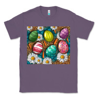 Lavender Easter Eggs Tumbler Classic Tee - BundleAndBundleShop