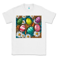 White Easter Eggs Tumbler Classic Tee - BundleAndBundleShop