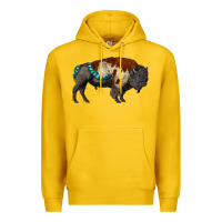 Lemon gemstone bison Premium Hoodie - RanaPortraitStore