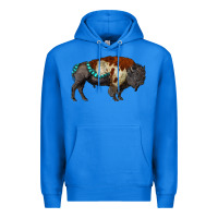 True Royal gemstone bison Premium Hoodie - RanaPortraitStore