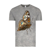 Cloud Rock Flying Common Buckeye Butterfly Vintage Tee - LillyAllenDesigns