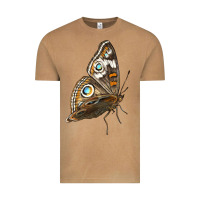 Vintage Camel Flying Common Buckeye Butterfly Vintage Tee - LillyAllenDesigns
