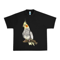 Black Cocktail Parrot Urban Heavy Tee - LillyAllenDesigns