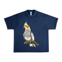 Navy Cocktail Parrot Urban Heavy Tee - LillyAllenDesigns