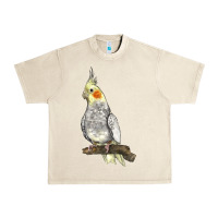 Sandshell Cocktail Parrot Urban Heavy Tee - LillyAllenDesigns