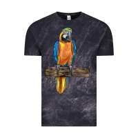 Cloud Black blue throated macaw Vintage Tee - LillyAllenDesigns