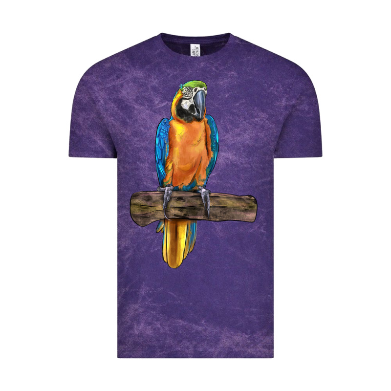Blue Throated Macaw Vintage Tee by LillyAllenDesigns | Teevron