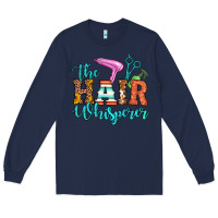 Navy the hair whisperer Long Sleeve Tee - Artiststas